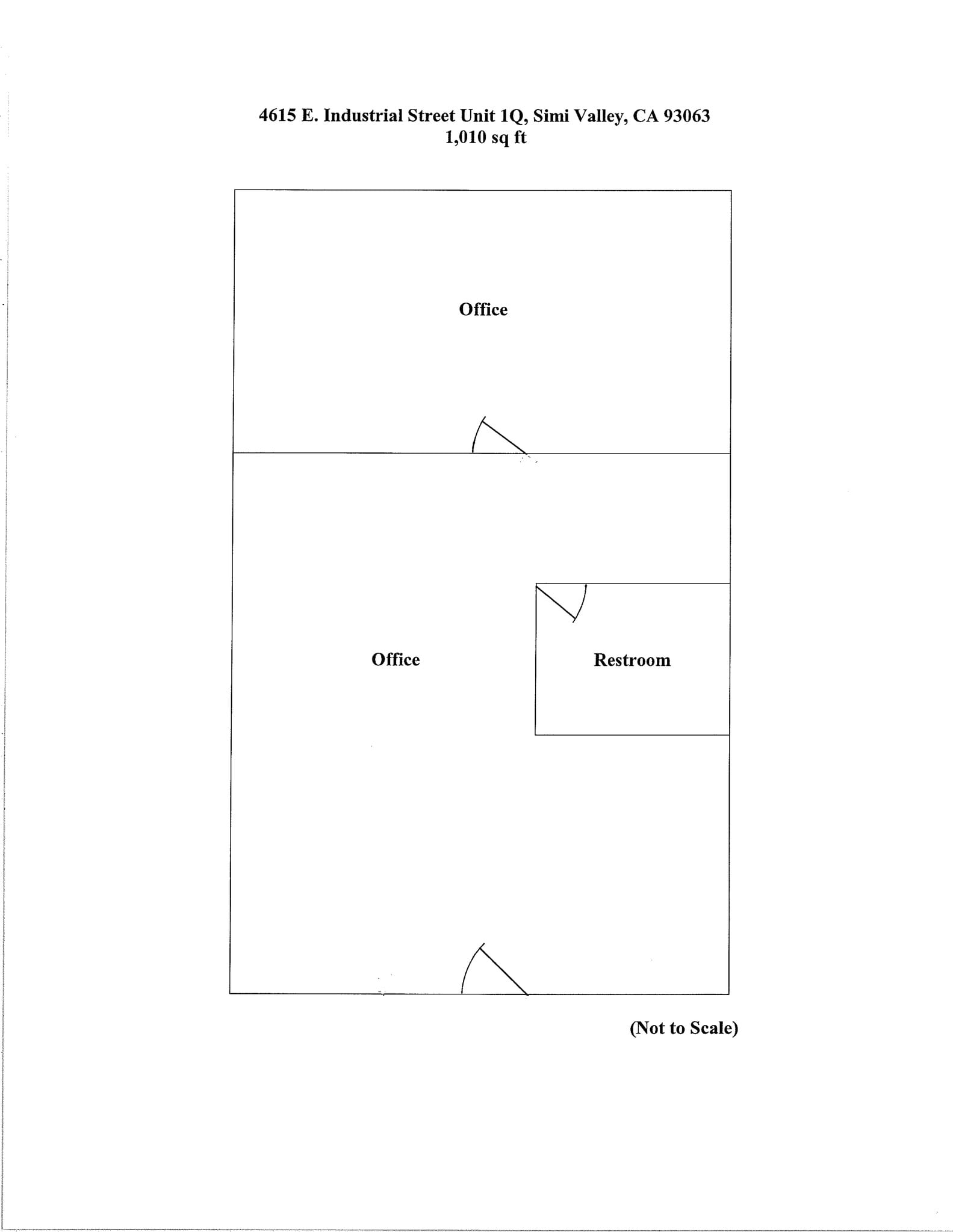 4615 Industrial St, Simi Valley, CA for lease Site Plan- Image 1 of 1