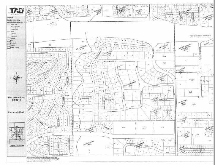 5013 Overridge Dr, Arlington, TX for sale - Plat Map - Image 2 of 2
