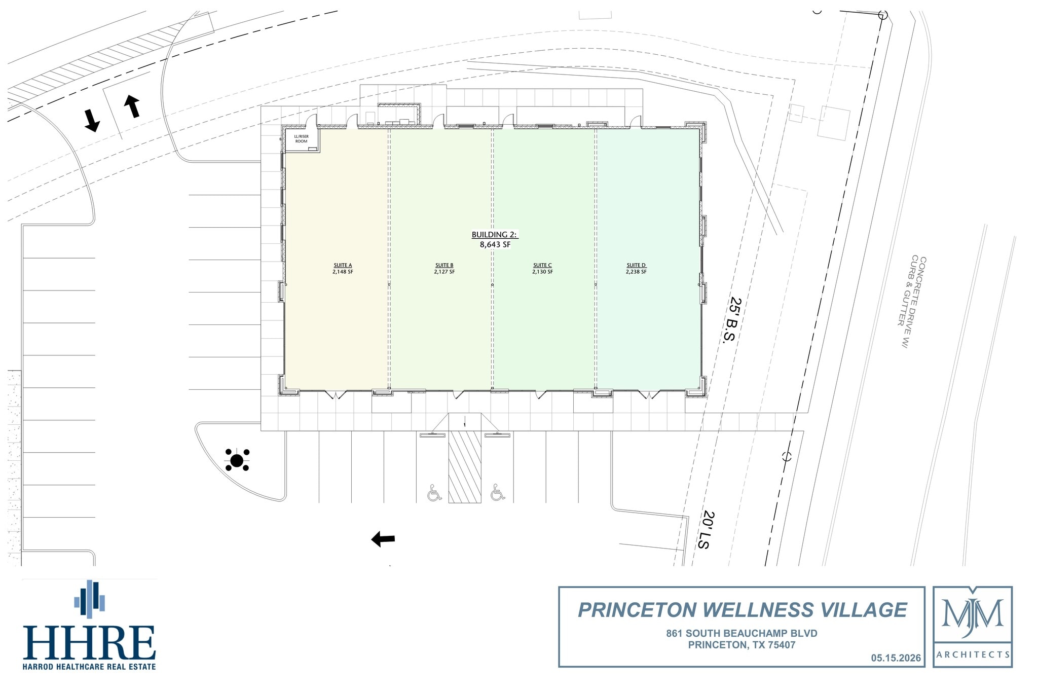 Princeton Wellness Village, S. Beauchamp Blvd., Princeton, TX for lease Floor Plan- Image 1 of 1