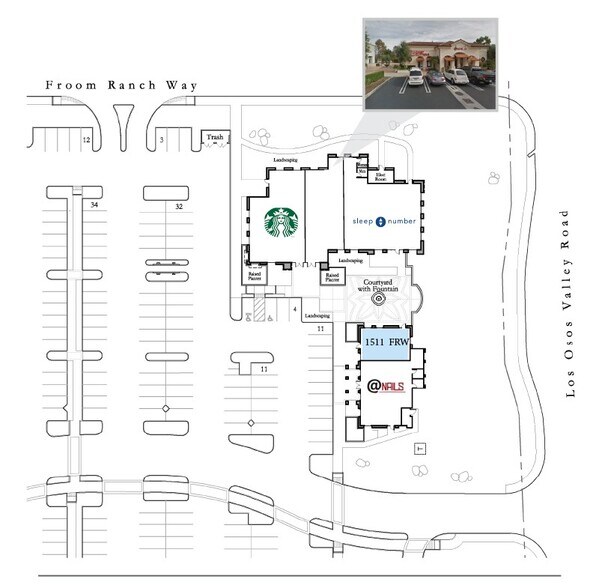 1511 Froom Ranch Way, San Luis Obispo, CA à louer - Plan de site - Image 3 de 4