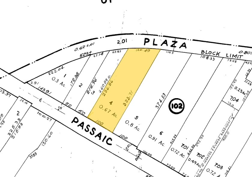 370 W Passaic St, Rochelle Park, NJ for sale - Plat Map - Image 2 of 12