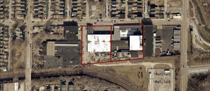 737 W Cleveland Ave, Milwaukee, WI - AERIAL  map view