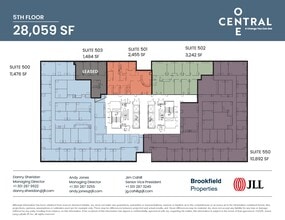11300 Rockville Pike, North Bethesda, MD à louer Plan d’étage- Image 2 de 2
