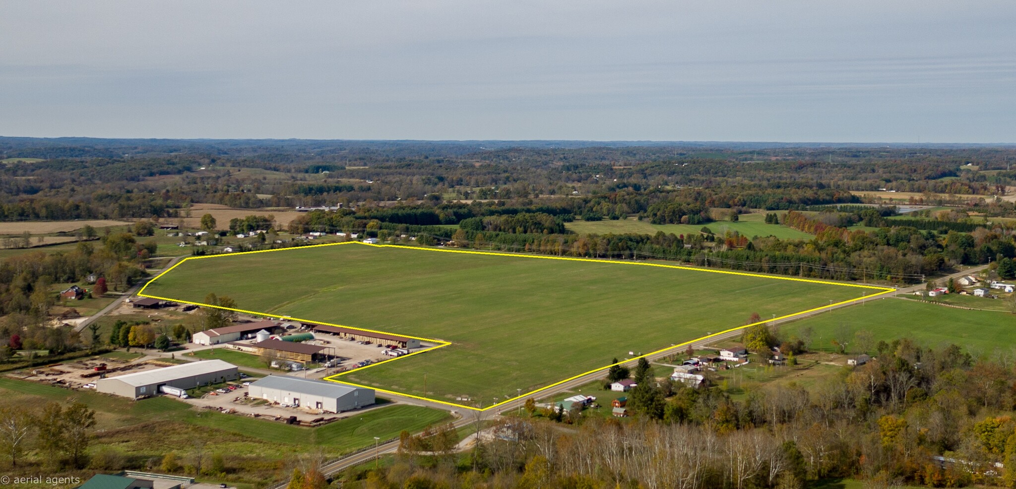 3351 State Route 850, Bidwell, OH for sale Aerial- Image 1 of 6