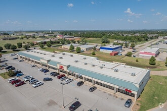 1300 W Vandament Ave, Yukon, OK - Aérien Vue de la carte