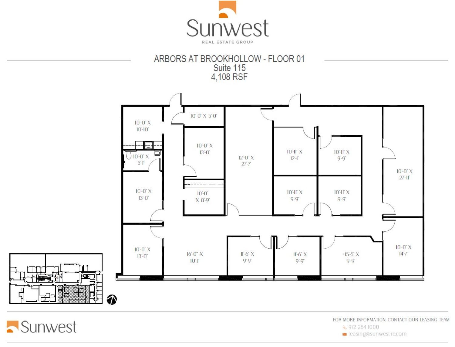 2201 E Lamar Blvd, Arlington, TX à louer Plan d’étage- Image 1 de 1