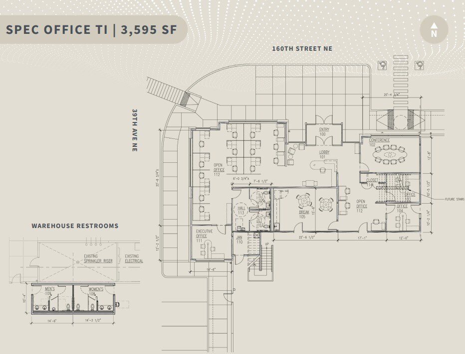 4050 160th Street NE, Marysville, WA for lease Floor Plan- Image 1 of 2