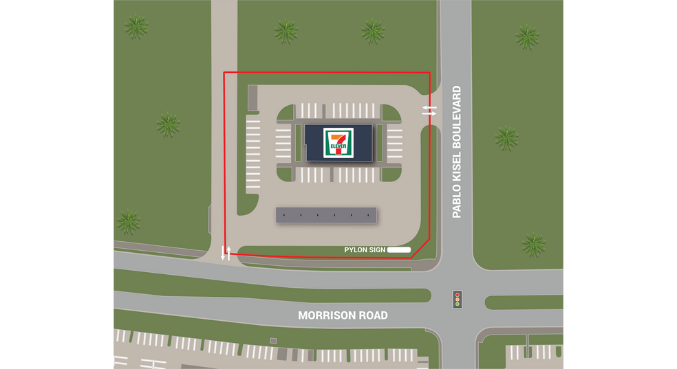 651 E. Morrison Rd., Brownsville, TX à vendre - Photo du bâtiment - Image 2 de 7