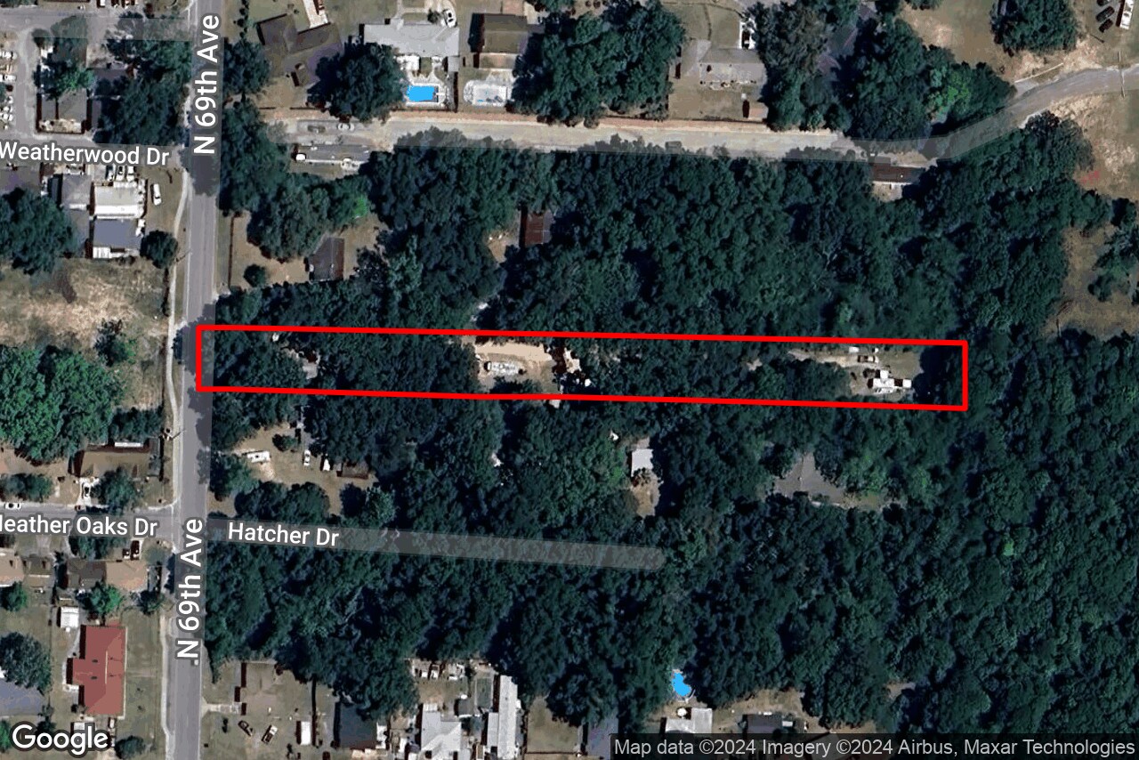 1402 N 69th Ave, Pensacola, FL à vendre Aérien- Image 1 de 1