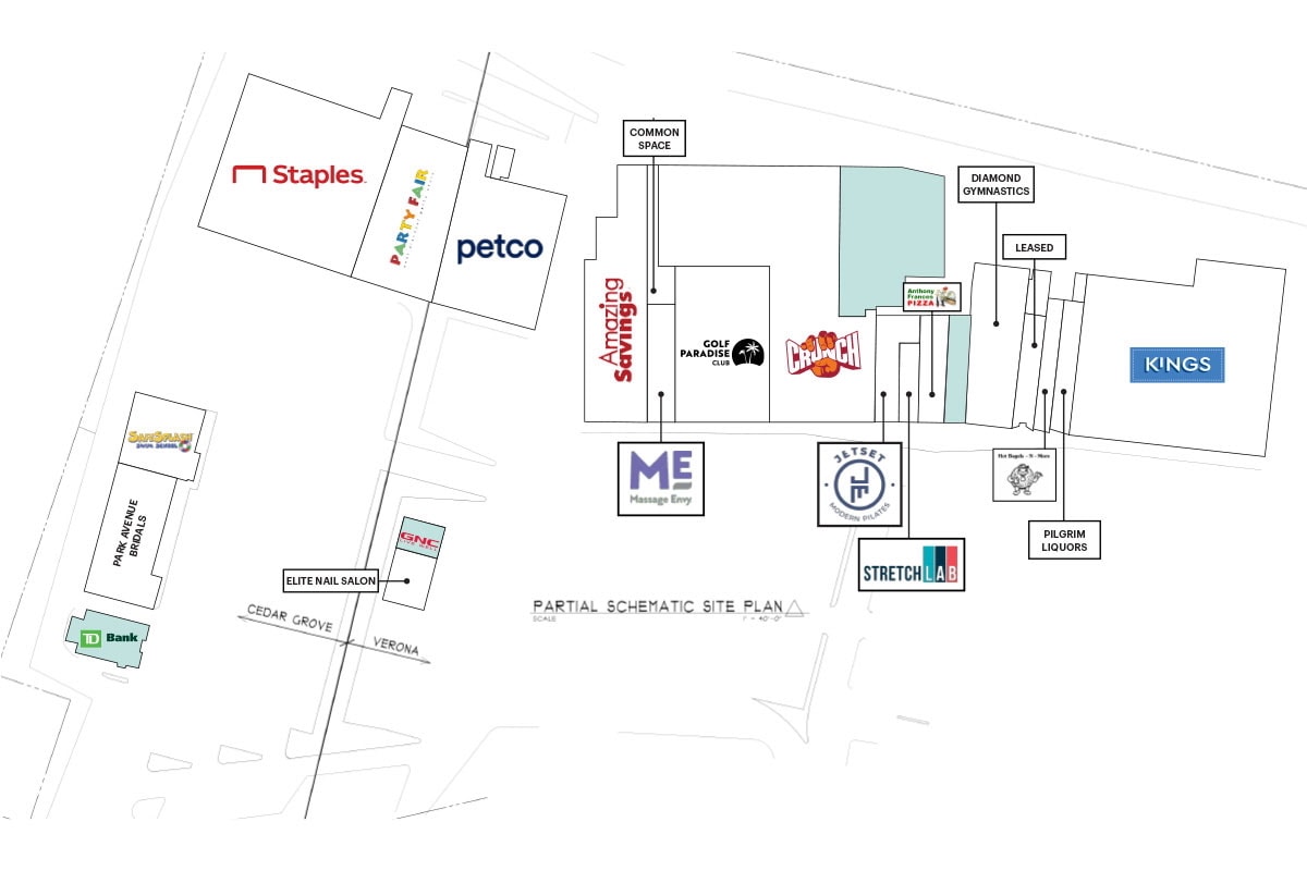 265-345 Pompton Ave, Verona, NJ à louer Photo intérieure- Image 1 de 2