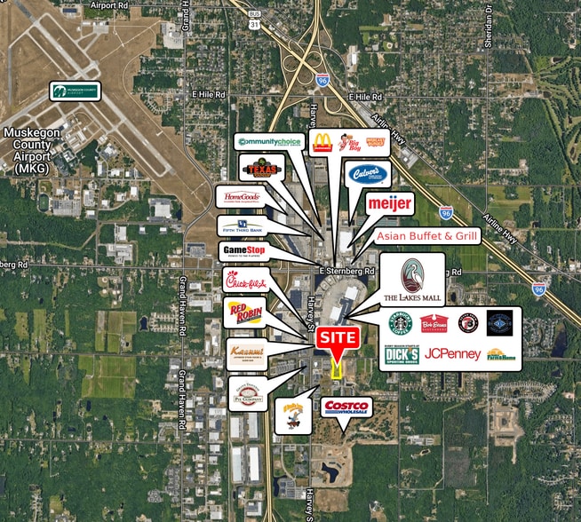 1727 E Mount Garfield Rd, Muskegon, MI for sale - Building Photo - Image 2 of 3