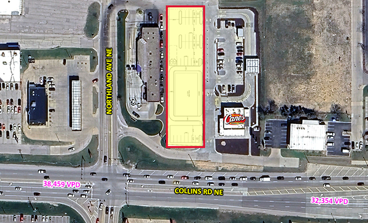 230 Collins Rd, Cedar Rapids, IA for lease Aerial- Image 1 of 2