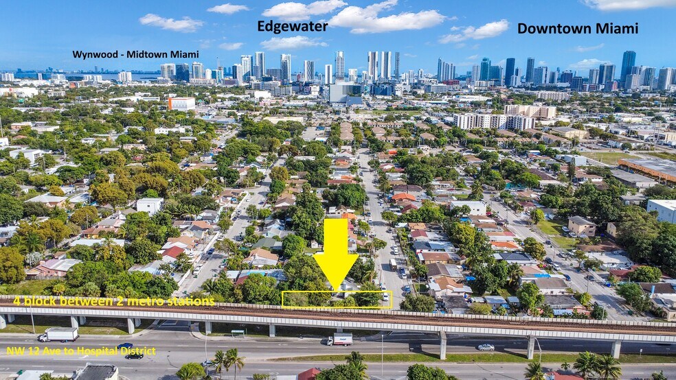 1189 NW 26th St, Miami, FL à vendre - Aérien - Image 2 de 11