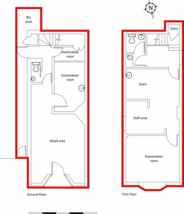 50-60 High St, Cranleigh, SRY GU6 8AQ - Unité 58 - - Plan d’étage - Image 1 of 1