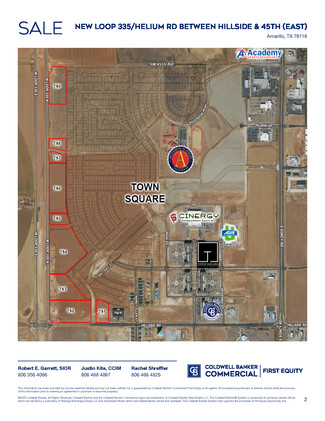 Plus de détails pour New Loop 335/Helium between Hillside & 45th (East), Amarillo, TX - Terrain à vendre