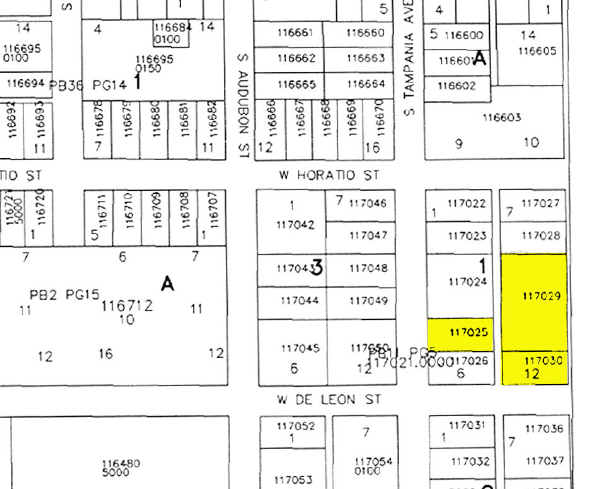 509 S Armenia Ave, Tampa, FL à vendre - Plan cadastral - Image 1 de 1