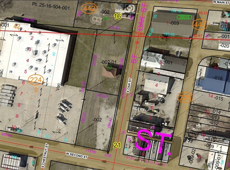 48 Oak Street, Pana, IL for sale - Plat Map - Image 1 of 1