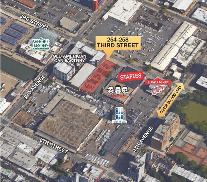 254 3rd St, Brooklyn, NY à louer - Photo du bâtiment - Image 1 de 2