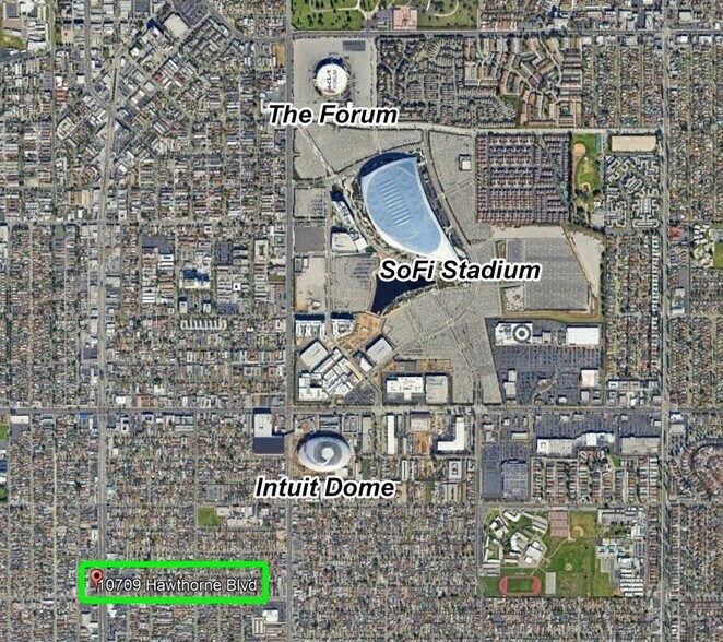 10709 Hawthorne Blvd, Lennox, CA à louer - Photo du bâtiment - Image 2 de 2