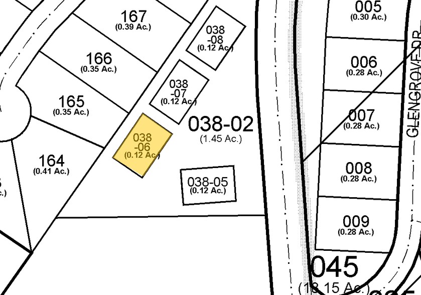 215 Batesville Rd, Simpsonville, SC for lease - Plat Map - Image 3 of 3