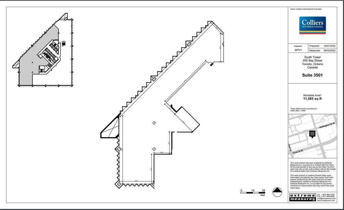 200 Bay St, Toronto, ON for lease Floor Plan- Image 1 of 1