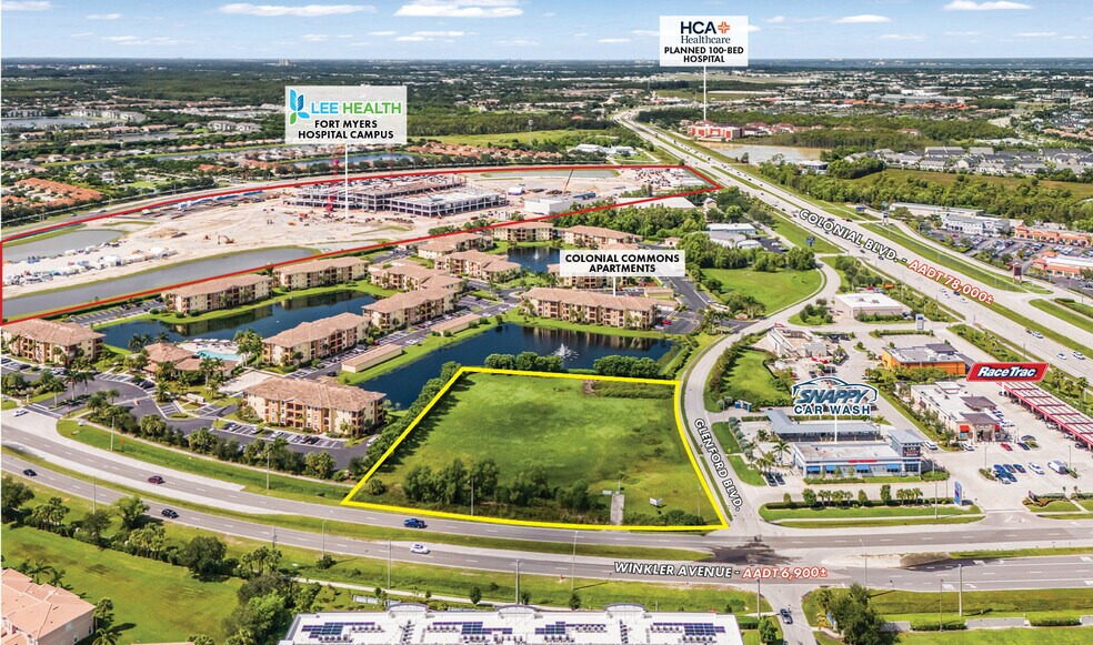 4520 Winkler Ave, Fort Myers, FL à vendre - Aérien - Image 1 de 7