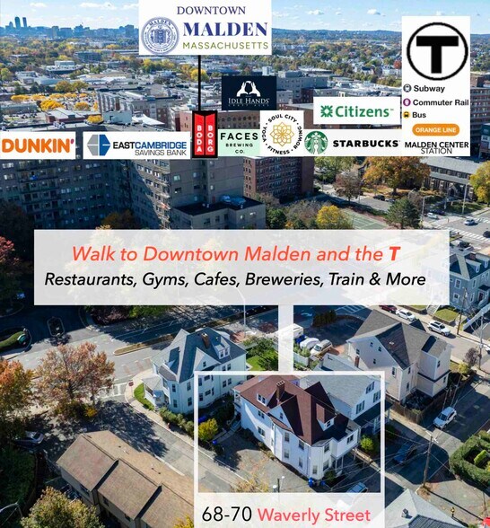 70 Waverly St, Malden, MA à vendre - Photo du bâtiment - Image 2 de 7