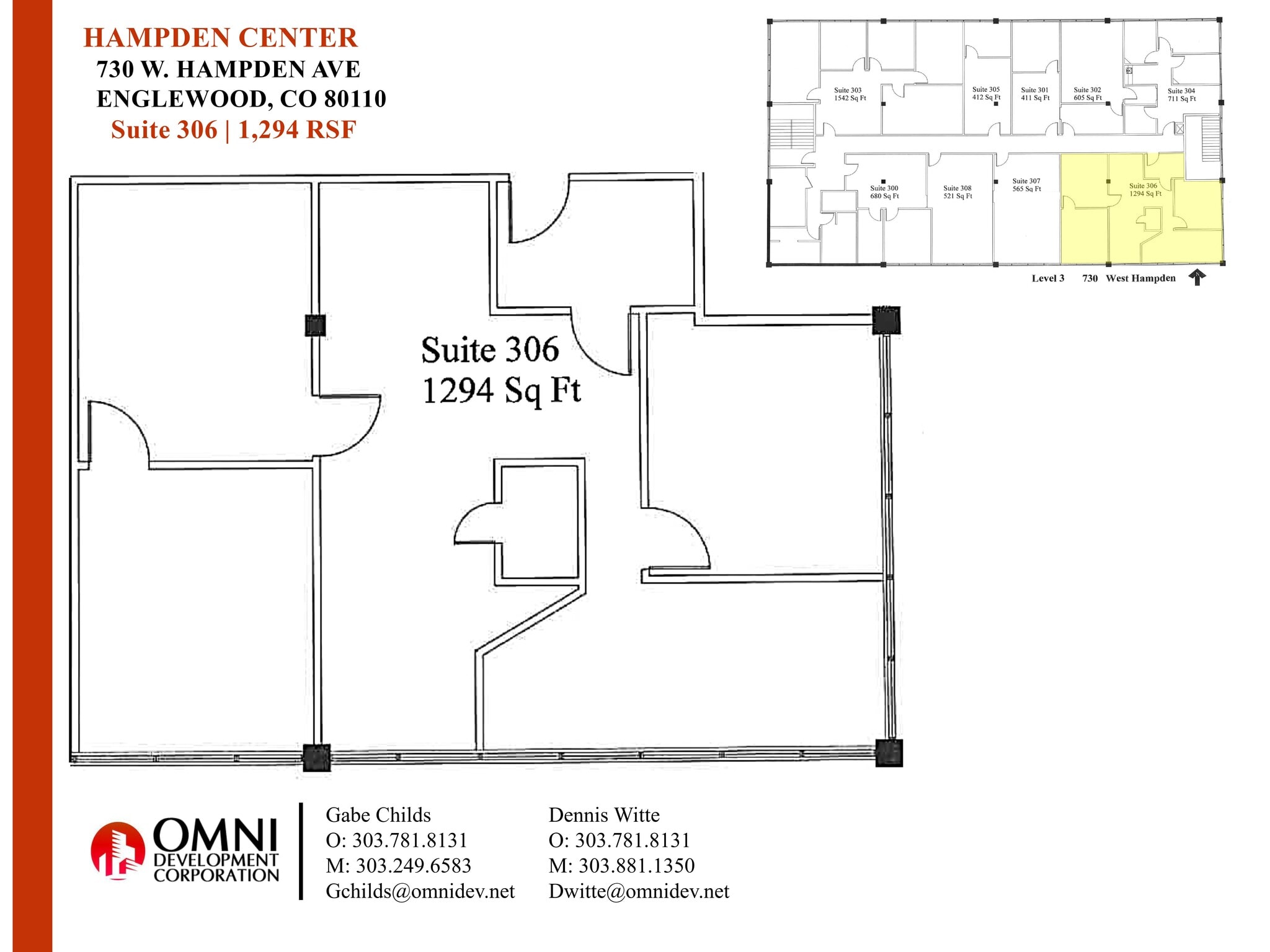 750 W Hampden Ave, Englewood, CO for lease Site Plan- Image 1 of 1