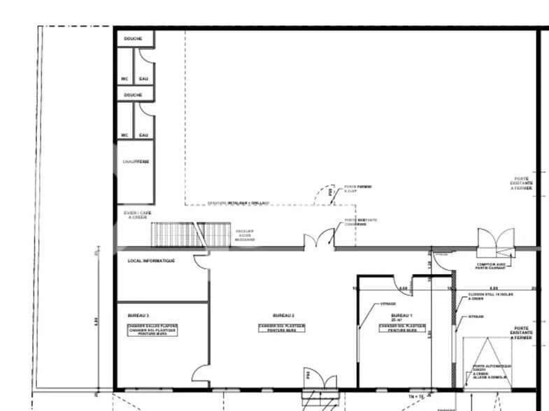 Flex in Tinqueux for lease - Floor Plan - Image 2 of 7