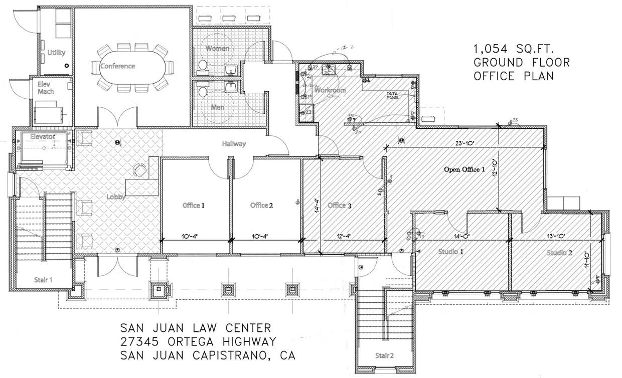 27345 Ortega Hwy, San Juan Capistrano, CA à louer Plan d’étage- Image 1 de 12