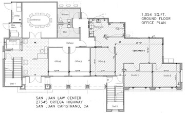 27345 Ortega Hwy, San Juan Capistrano, CA à louer Plan d’étage- Image 1 de 12