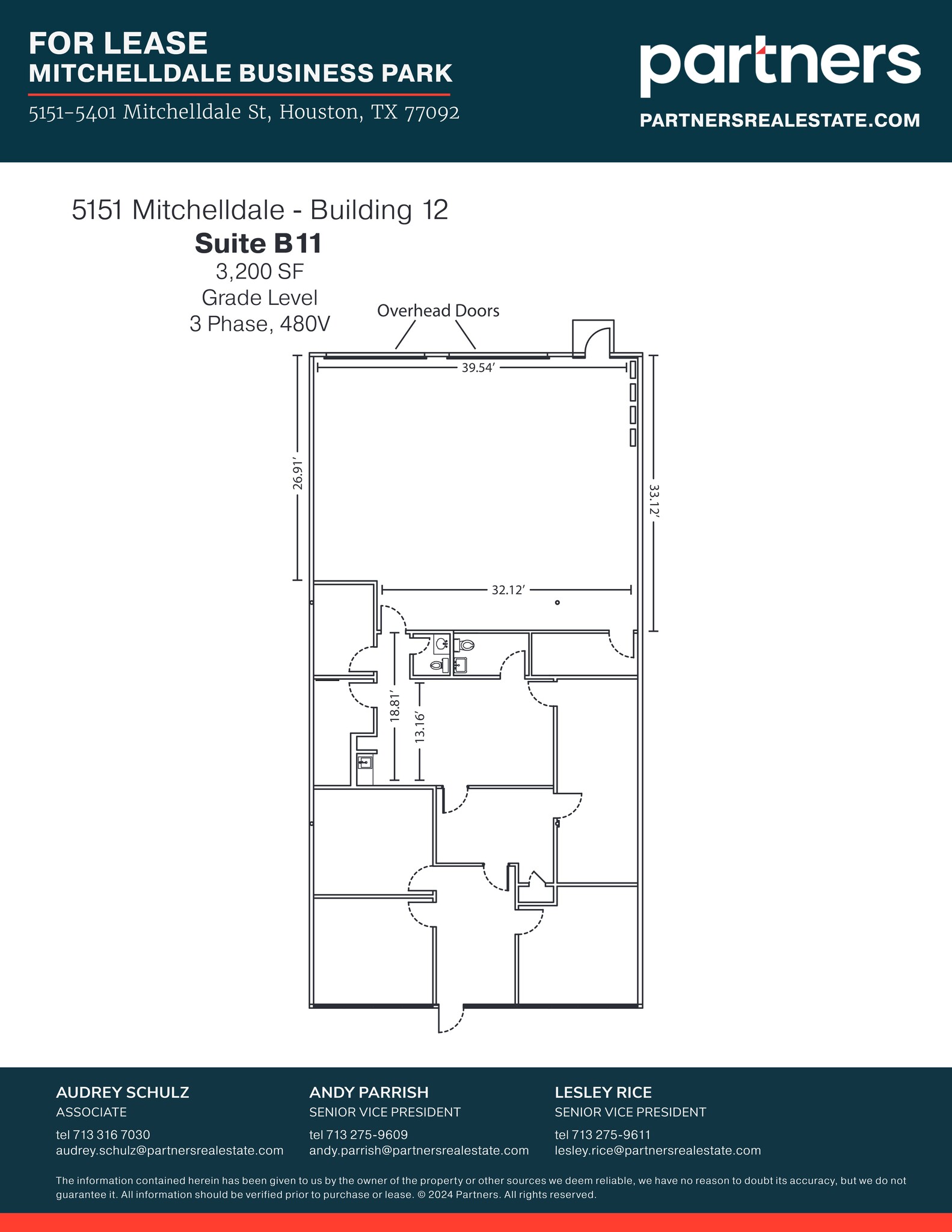 5151 Mitchelldale St, Houston, TX à louer Plan de site- Image 1 de 1