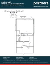 5151 Mitchelldale St, Houston, TX à louer Plan de site- Image 1 de 1