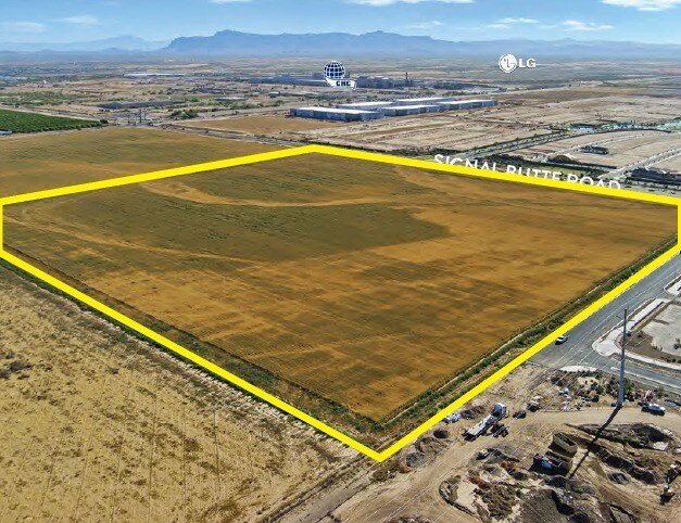 S of SWC Signal Butte & Germann Rd, Queen Creek, AZ à vendre - Aérien - Image 2 de 4