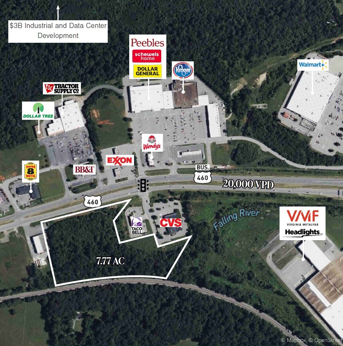 7730 Richmond Hwy, Appomattox, VA à vendre Photo du bâtiment- Image 1 de 3
