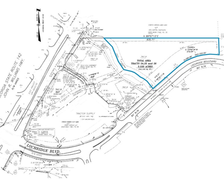 Lochridge Blvd, Covington, GA à vendre - Plan de site - Image 2 de 2