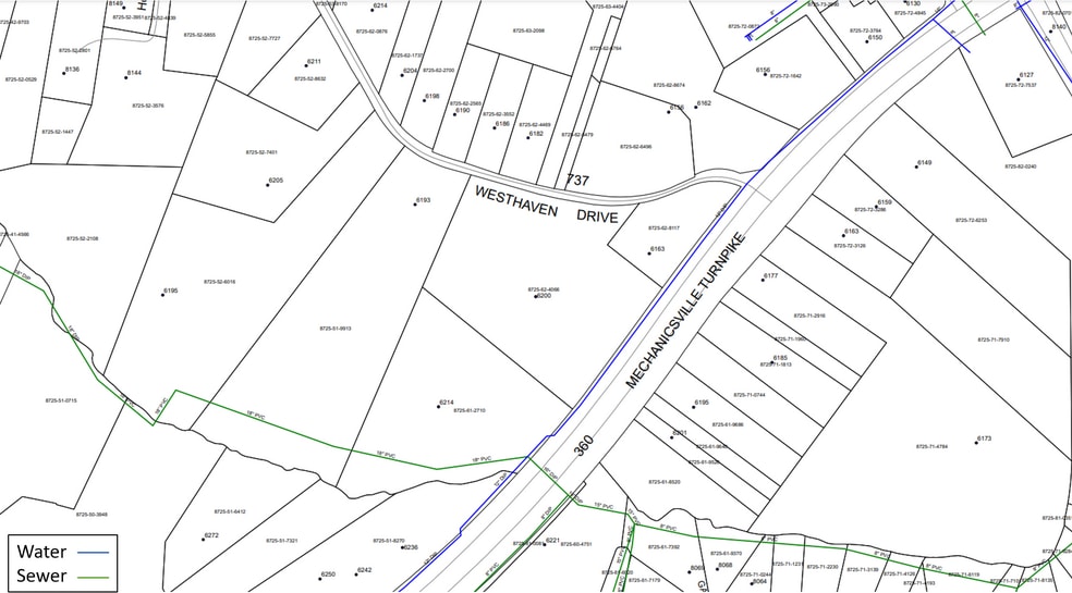 6200 Mechanicsville Tpke, Mechanicsville, VA for sale - Plat Map - Image 3 of 4