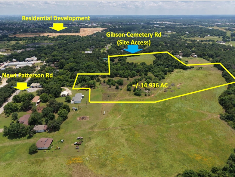 5542 Newt Patterson Rd, Mansfield, TX for sale - Aerial - Image 3 of 11