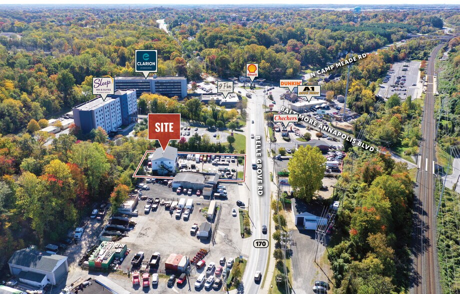 6051 Belle Grove Rd, Brooklyn, MD à vendre - Photo du bâtiment - Image 2 de 9