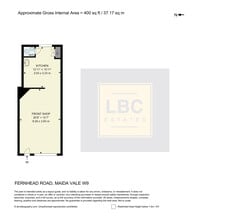 69 Fernhead Rd, Londres à louer Plan d’étage- Image 1 de 1