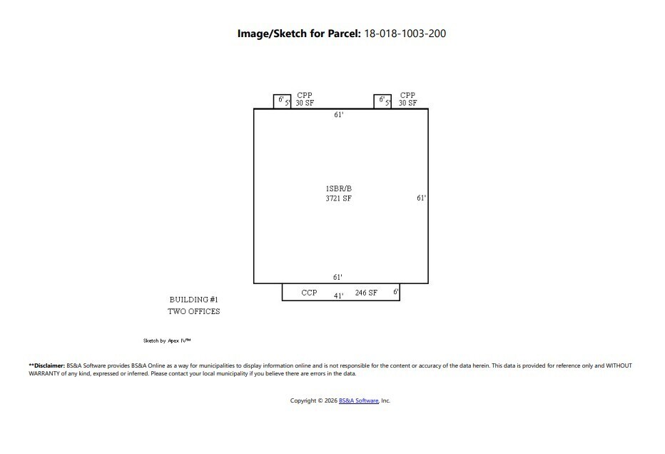 4154-S River Rd, East China, MI for sale Floor Plan- Image 1 of 3
