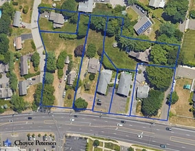 815-833 High Ridge Road, Stamford, CT - Aerial map view