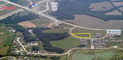 Hawk Ridge Dr, Lake Saint Louis, MO - AÉRIEN Vue de la carte