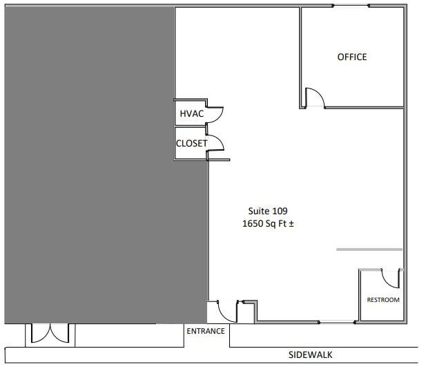 4201 N Interstate 35, Denton, TX for lease Floor Plan- Image 1 of 1