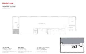2674 N 1st St, San Jose, CA for lease Floor Plan- Image 1 of 1