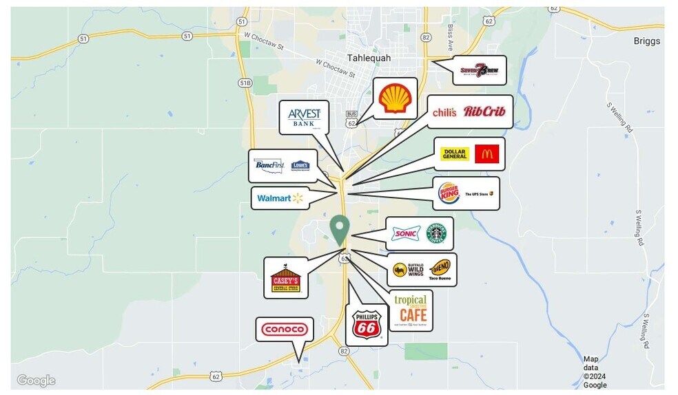 3430 S Muskogee Ave, Tahlequah, OK à louer - Photo du bâtiment - Image 2 de 5