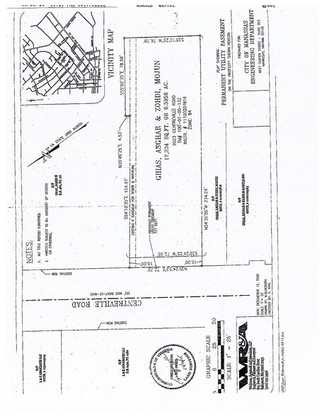 9023 Centreville Rd, Manassas, VA à vendre - Plan cadastral - Image 2 de 2
