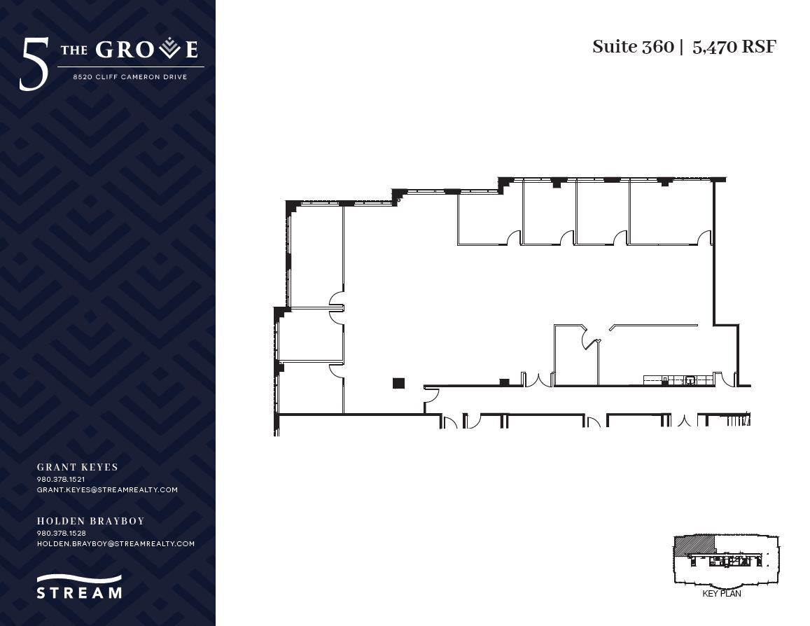 8520 Cliff Cameron Dr, Charlotte, NC for lease Floor Plan- Image 1 of 1