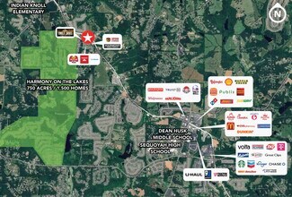 4240 Hickory Flat Hwy, Canton, GA - AÉRIEN Vue de la carte