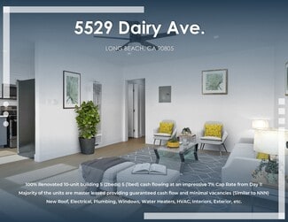More details for 5529 Dairy Ave, Long Beach, CA - Multifamily for Sale